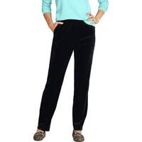 Land's End Women's High Waisted Straight Leg Trousers