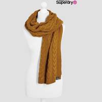 Superdry Cable Scarves for Women