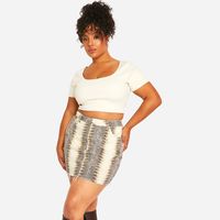 Secret Sales Plus Size Denim Skirts