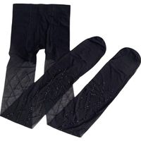 Wolf & Badger High Heel Jungle Women's Black Tights