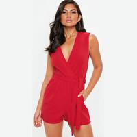 Missguided Wrap Playsuits for Women