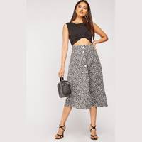 Everything5Pounds Women's Leopard Midi Skirts