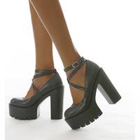SHEIN Women's Platform Ankle Boots