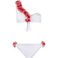 FARFETCH Women's White Bikini Sets