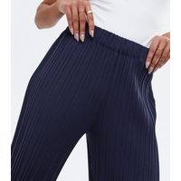 Blue Vanilla Women's Pleated Wide Leg Trousers