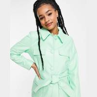 Secret Sales Women's Green Leather Jackets