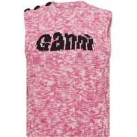 Ganni Women's Knitted Vest Tops