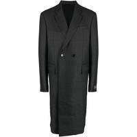Raf Simons Men's Black Double-Breasted Coats
