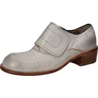 Moma Womens Silver Ankle Boots