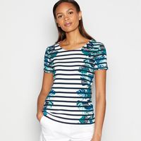 Maine New England Women's Striped T-shirts