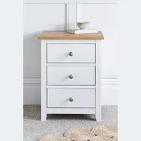 Time4Sleep White Bedside Tables