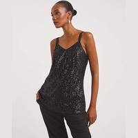 Simply Be Capsule Women's Sequin Camisoles And Tanks