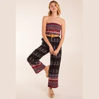 Blue Vanilla Women's Strapless Jumpsuits