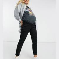Missguided Maternity Black Jeans