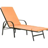 Harbour Housewares Polyester Fabric Sun Loungers