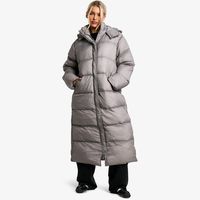 boohoo Women's Grey Puffer Jackets