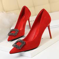 SHEIN Women's Red Heels