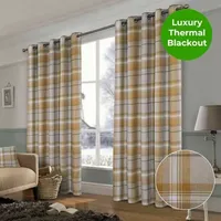 B&Q HOME CURTAINS Eyelet Curtains