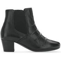 Heavenly Soles Women's Wide Fit Ankle Boots