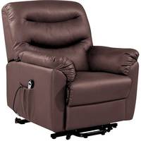 Choice Furniture Superstore Brown Leather Recliner Chairs
