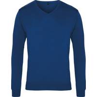 Premier Mens Knitted V Neck Sweaters