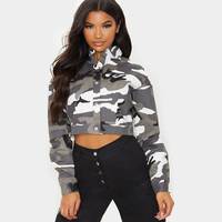 Pretty Little Thing Camo Jackets for Women