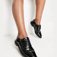 ASOS DESIGN Women's Black Flat Shoes