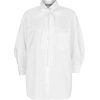 Prada Women's White Cotton Shirts