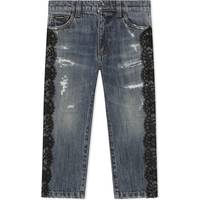 Dolce and Gabbana Girl's Straight Jeans