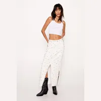 NASTY GAL Women's White Maxi Skirts