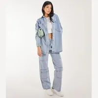 New Look Women's Pink Denim Jackets