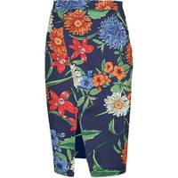 Wolf & Badger Women's Floral Pencil Skirts