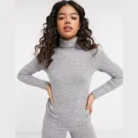 Pieces Women's Roll Neck Jumpers