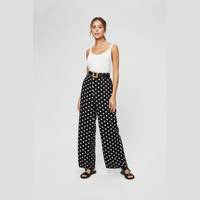 Dorothy Perkins Women's Floral Wide Leg Trousers