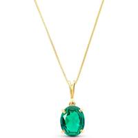 QP Jewellers Women's Emerald Necklaces