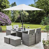LAURA JAMES Rattan Cube Dining Sets