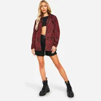 NASTY GAL Women's Red Puffer Jackets