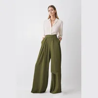 Karen Millen Women's Tall Wide Leg Trousers