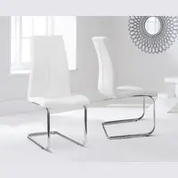 Mark Harris Furniture White Dining Chairs