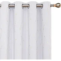 B&Q Deconovo Silver Curtains