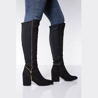 Quiz Clothing Women's Suede Knee High Boots