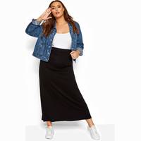 Yours Women's Black Maxi Skirts