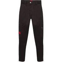 Flannels Men's Black Cargo Trousers