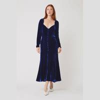Next Women's Blue Velvet Dresses