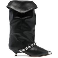 FARFETCH Women's Black Western Boots