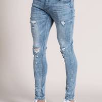SHEIN Men's Pocket Jeans