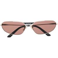 Balenciaga Men's Oval Sunglasses