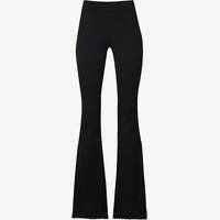 Selfridges Women's Black Flared Trousers
