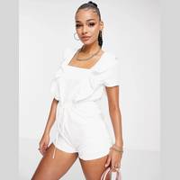 In The Style Women's White Playsuits
