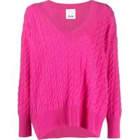 Allude Women's Pink Cashmere Jumpers